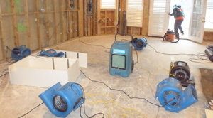Water Damage Restoration Of New Home